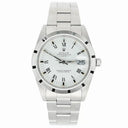 Rolex Oyster Perpetual Date Unisex Stainless Steel Watch Oyster White Roman Dial 15010 Circa - 1988