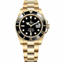 Rolex Submariner Date 41mm Oyster 126618LN Yellow Gold with Black Dial Watch 2023