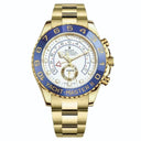 Rolex Yacht-Master II 44mm Oyster 116688 Yellow Gold Watch White Dial 2013