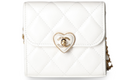 Chanel - Lambskin Mini Flap Bag with Heart Turn Lock (Pre-Owned)