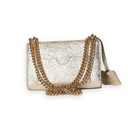 Gucci - Padlock Metallic Handbag
