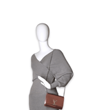 Louis Vuitton - Louise Chain Clutch Pink Metallic (Pre-Owned)