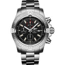 Breitling Super Avenger Chronograph 48mm A13375101B1A1 Stainless Steel Black Dial Watch 2024