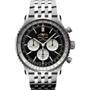 Breitling Super Navitimer B01 Black Dial 46mm AB0137211B1A1 Stainless Steel Watch 2024