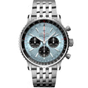 Breitling Super Navitimer B01 Men's Watch 43mm AB0138241C1A1 Stainless Steel with Ice Blue Dial 2024