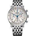 Breitling Super Navitimer B01 41mm  AB0139A71G1A1 Silver Dial  Stainless Steel Men's Watch 2024