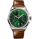Breitling Superocean B01 Green Dial Chronogragh 42mm AB0145371L1P1 Stainless Steel With Brown Leather Watch 2024