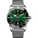 Breitling Superocean Heritage II  Ceramic Bezel 46mm AB2020121L1A1 Stainless Steel Green Dial Men's Watch 2024