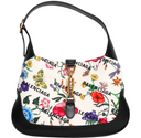 Gucci X Balenciaga - Small Jackie 1961 Hobo White Multicolor Black (Brand New)