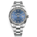 Rolex Datejust Blue Roman 41mm 126334-0025 Steel Oyster Watch 2024