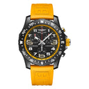 Breitling Endurance Pro X82310A41B1S1 Matte Black Breitlight Case With Yellow Rubber Watch Black Dial 2024