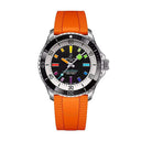 Breitling Superocean Automatic 42mm A17375211B2S3 Stainless Steel With Orange Rubber Watch Black Dial 2024