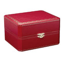 Cartier Tank Louis Cartier WGTA0011 Rose Gold with Brown Leather Watch Silver Dial