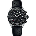 Tag Heuer Quartz Chronograph Formula 1 Steel Case 43 mm CAZ1010.FT8024 Black Dial Rubber Strap Watch 2024