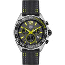 Tag Heuer Formula 1 Quartz Chronograph Nylon Strap 43 mm Steel Case CAZ101AG.FC8304 Grey Dial  Watch 2024