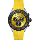 Tag Heuer CAZ101AM.FT8054 Formula 1 Quartz Chrono 43MM Yellow Rubber Men's Watch 2024