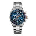 Tag Heuer Formula 1 Automatic Chronograph CAZ201G.BA0876 Ceramic Bezel Blue Dial Watch 2024