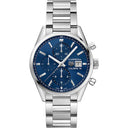 Tag Heuer Chronograph Carrera Automatic CBK2112.BA0715 Steel Case Blue Dial  Steel Bracelet Watch 2024