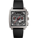 Tag Heuer Chronograph Monaco Automatic 39 mm Watch CBL2183.FT6236 Titanium Case Black Dial Rubber Strap 2024