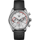 Tag Heuer Carrera Chronosprint X Porsche Special Edition CBS2011.FC6529 Steel Case 42mm Black Leather Strap Watch 2024