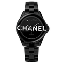 Chanel J12 H7418 Black Ceramic Steel And Black Dial 2024