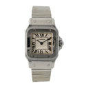 Cartier Santos Galbée 34.8mm Stainless Steel with Silver Dial Watch