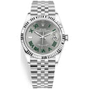 Rolex Datejust Grey Roman Dial 36mm Jubilee Bracelet 126234  Stainless Steel Watch MINT 2022