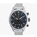 IWC Pilot Chronograph IW389105 Top Gun “Lake Tahoe" White Rubber Strap Black Dial 2024