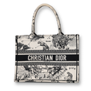 Dior - Medium Book Tote Black/White