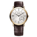 Piaget Altiplano G0A38131 Rose Gold with Brown Leather Watch Silver Dial 2018