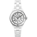 Chanel J12 H5699 White Ceramic And Steel Case - White Dial - White Ceramic Bracelet 2024