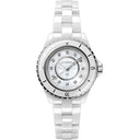 Chanel J12 33mm White Ceramic And Steel Case H5704 And White Dial 2024