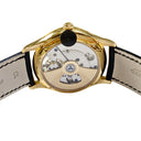 Jaeger LeCoultre Master Ultra Thin Tourbillon Q1322410 Rose Gold with Black Leather Watch Beige Dial