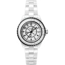 Chanel J12 H9763  White Ceramic Bracelet  And White Dial 33mm 2024