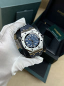 Audemars Piguet Royal Oak Offshore Selfwinding Chronograph Stainless Steel 42mm Blue Dial 15720ST.OO.A027CA.01