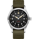 IWC Pilot’s Spitfire IW326805 Stainless Steel Case  Black Dial  Green Textile Strap 2024