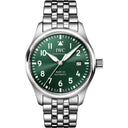 IWC Pilot's Watch Mark XX Stainless Steel Case IW328206 Green Dial Stainless Steel Bracelet 2024