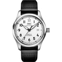 IWC Pilot’s Watch IW328207 Stainless Steel Case Dial white Black Calfskin Strap 2024