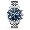 IWC Pilot IW378004 Chronogragh Stainless Steel with Blue Dial Watch 2024