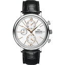 IWC Portofino Chronograph 42 mm Stainless Steel Case IW391031 Silver Dial Black Alligator Strap Watch 2024