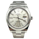 Rolex Datejust II 41mm 116300  Stainless Steel with Silver Dial Watch 2015