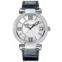 Chopard Imperiale 388531-3010 Stainless Steel With Black Leather Watch Silver Dial 2024