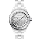 Chanel J12 33mm H7419 White Ceramic & Stainless Steel Watch/ White Dial  2024