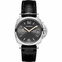 Panerai Luminor Due 38mm Stainless Steel With Black Leather Watch Grey Dial PAM01247 2024