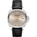 Panerai Luminor Due 42mm Stainless Steel With Black Leather Watch Silver Dial PAM01249 2024