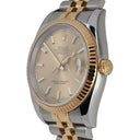 Rolex Datejust 36mm Champagne Index Dial 116233 Stainless Steel With Yellow Gold Watch