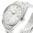 Rolex Oyster Perpetual Date Stainless Steel Watch 1501 Silver Dial Oyster Band Vintage 1962