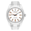 Rolex 116400 Milgauss 40mm Stainless Steel with White Dial Watch 2008