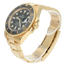 Rolex Submariner Date Ceramic Bezel Yellow Gold Black 116618LN Men's Watch