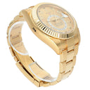 Rolex Sky-Dweller 42mm Yellow Gold Watch Oyster Bracelet Factory Stickers 326938